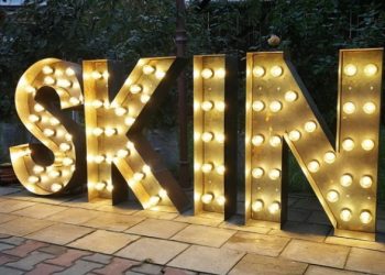 Litere volumetrice Iasi