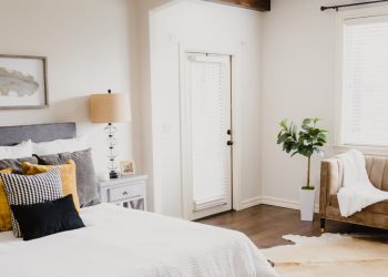 Amenajarea dormitorului în stil nordic