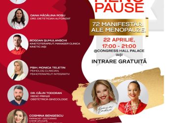 Primul eveniment multidisciplinar despre menopauză din Iași