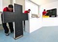 Techno Fusion Iaşi: Producător ecrane LED, panouri publicitare, cruce tip farmacie